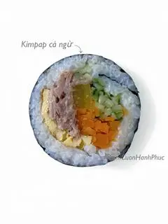 Hình ảnh cơm cuộn cá ngừ