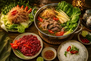 Hình ảnh Lẩu Bò Nhúng Thái