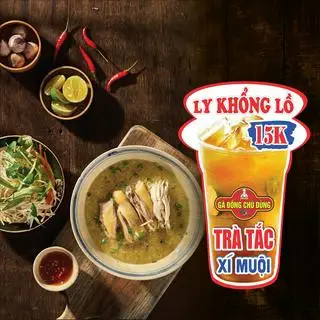 Hình ảnh Cháo gà - trà tắc