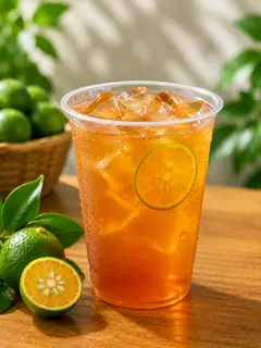 Hình ảnh Ly trà tắc mật ong (có đá)