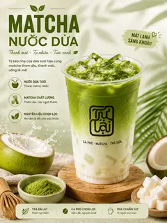 Hình ảnh Matcha nước dừa