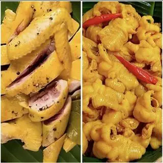 Hình ảnh Combo nữa con gà Ri ủ muối và 500g Chân gà ủ muối