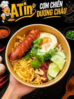 Hình ảnh Cơm Chiên Dương Châu + Xúc Xích + Ốp La