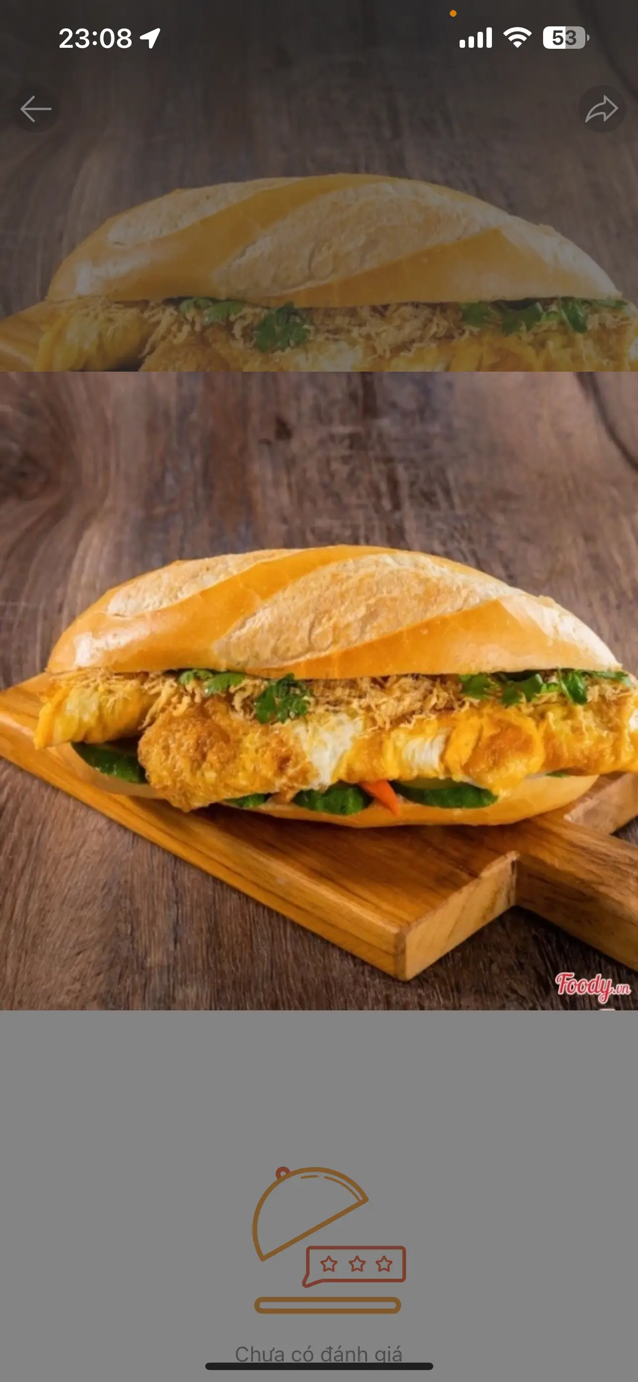 Hình ảnh Bánh Mì Trứng Tráng 