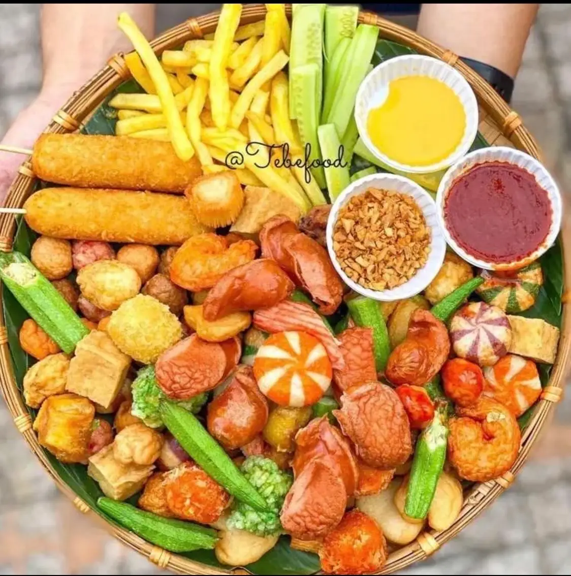 Hình ảnh combo viên chiên thập Cẩm 