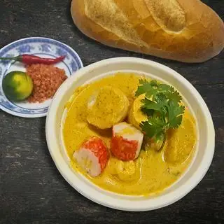 Hình ảnh CÀ RI Đậu Hủ Phô Mai + Cua Viên Hoàng Đế