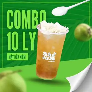 Hình ảnh 10 Ly Mật Dừa Xiêm Giảm 25k