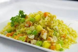 Hình ảnh cơm chiên hải sản