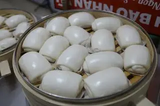 Hình ảnh Bánh bao chay cốt dừa
