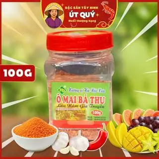 Hình ảnh Muối Xí Muội Ô Mai Hương Vị Hà Nội Hũ 100G