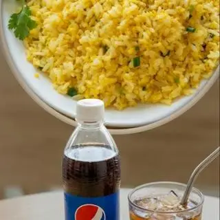 Hình ảnh Combo Cơm thêm 1 hộp ( NHỎ ) + Pepsi + Ly Đá