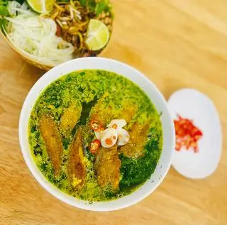 Hình ảnh Bún cá rô đồng bát nhiều cá