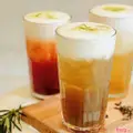 Hình ảnh Hồng trà tắc kem phô mai ly1lít