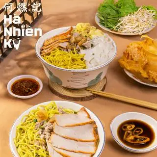 Hình ảnh [Combo No Nê] Mì 2 Vắt Xá Xíu Thịt Bằm và Hủ Tiếu Mì Hoành Thánh Xá Xíu Thịt Bằm
