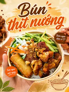 Hình ảnh Bún thịt nướng