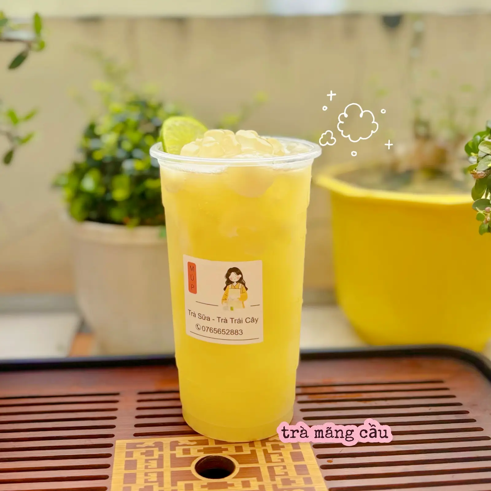 Hình ảnh trà mãng cầu