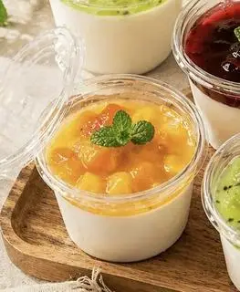 Hình ảnh Pannacotta đào