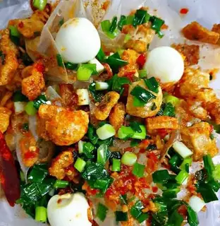 Hình ảnh Bánh Tráng PS Trộn Mỡ Hành Tóp Mỡ