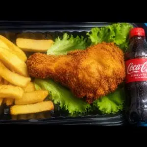 Hình ảnh Combo đùi gà+ khoai tây chiên+ coca