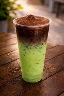 Hình ảnh Matcha mix cafe latte