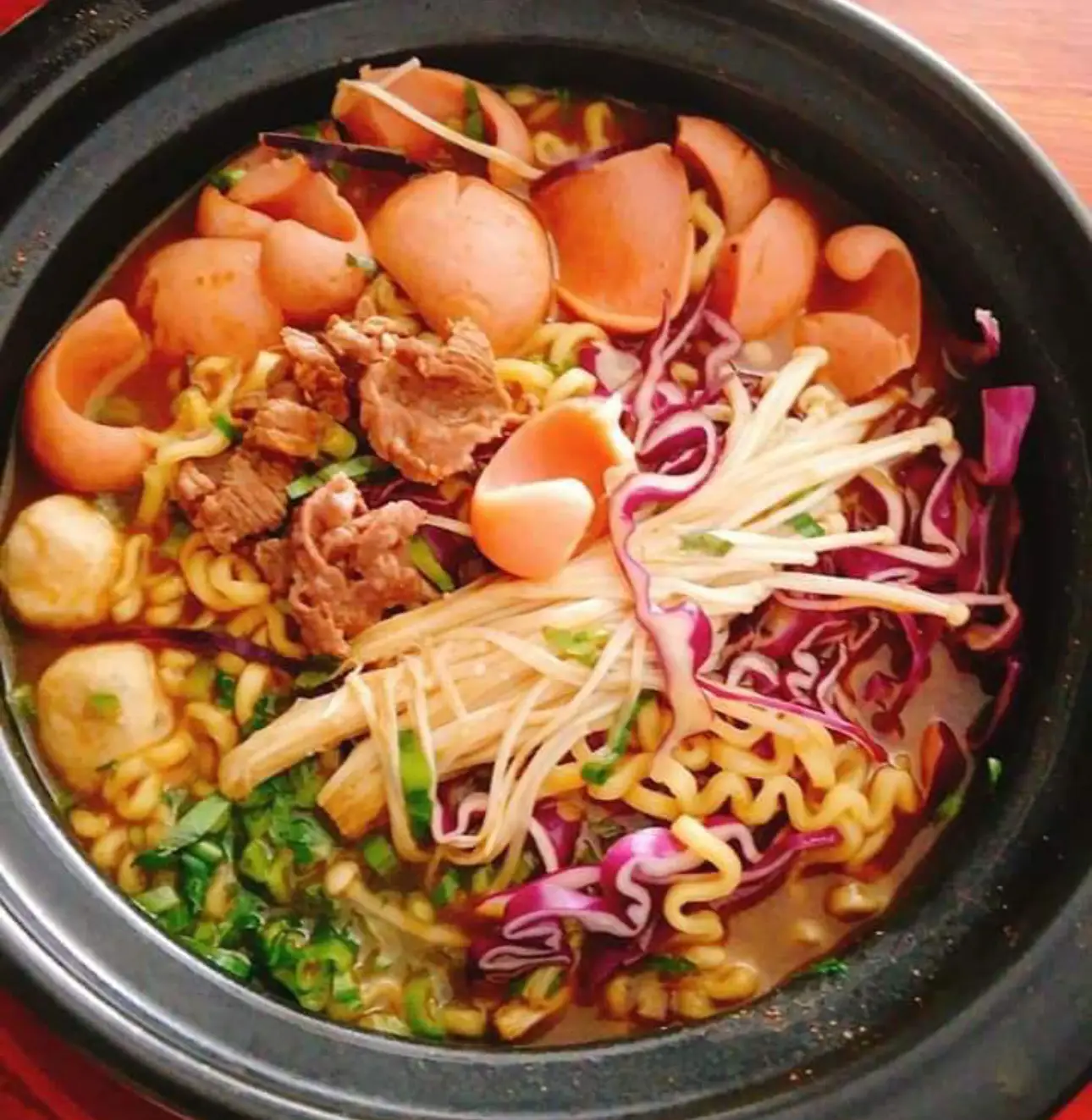 Hình ảnh Mỳ cay sụn+Trà chanh(tắc)