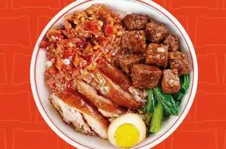 Hình ảnh Cơm chân giò heo + bò kho