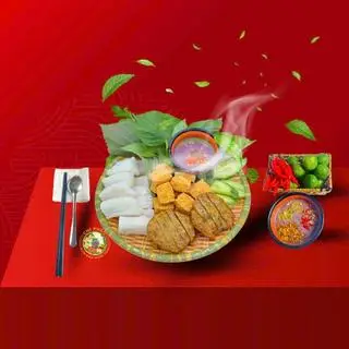 Hình ảnh bún đậu chả ốc
