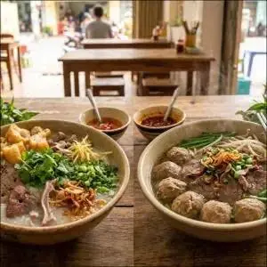 Hình ảnh Hủ Tiếu Lòng + Cháo Lòng