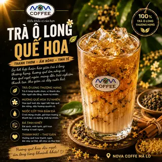 Hình ảnh Trà ô long quế hoa