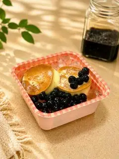 Hình ảnh Bánh flan cốt dừa cà phê trân châu