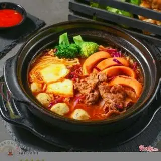 Hình ảnh Mì cay kim chi bò mỹ