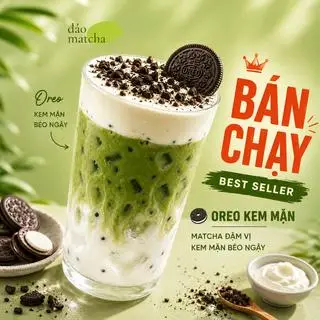 Hình ảnh Matcha Oreo kem mặn