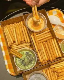 Hình ảnh Bánh que sốt kem