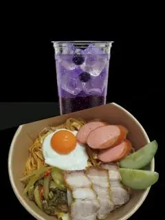 Hình ảnh Combo 1 Mì trộn đầy đủ + 1 Soda bất kì