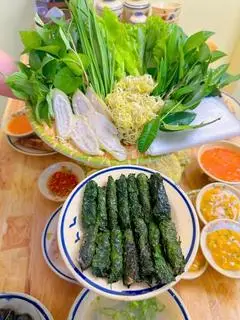 Hình ảnh bò nướng lá lốt 