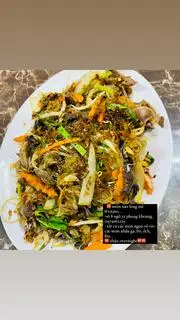 Hình ảnh miến xào lòng mề