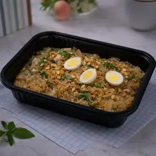 Hình ảnh Bánh Tráng Trộn Sate mỡ hành