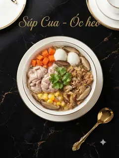 Hình ảnh Súp Cua Óc Heo (best seller)