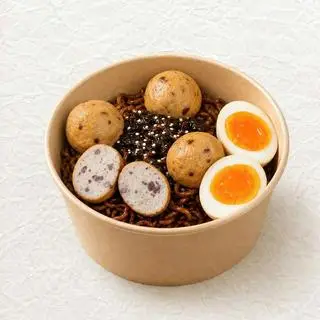Hình ảnh MÌ TRỘN RONG BIỂN + MỰC VIÊN