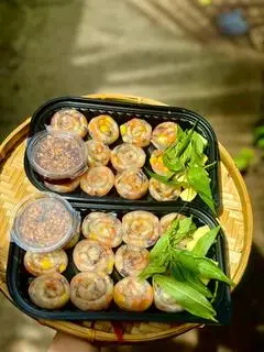 Hình ảnh Bánh tráng lụi 9 cuộn tặng 1 chuối chiên 
