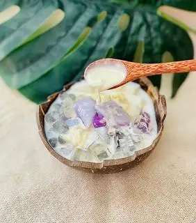Hình ảnh Chè dừa dầm sầu riêng