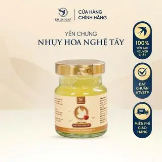 Hình ảnh Yến chưng nhụy hoa nghệ tây - 1 hũ