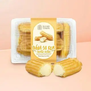 Hình ảnh Bánh Choux Kem Truyền Thống