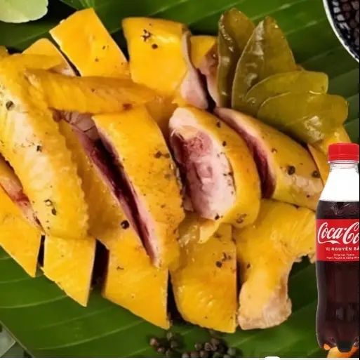 Hình ảnh Gà Ủ Muối 1/2 Con (Mát) + Coca chai