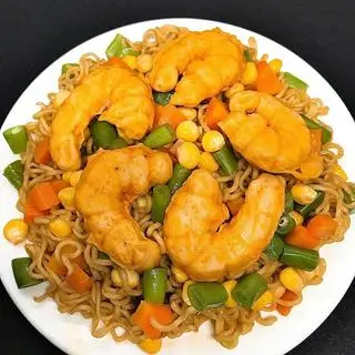Hình ảnh Mỳ trộn tôm surimi