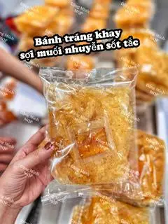 Hình ảnh Bánh tráng sợi muối nhuyễn sốt tắc