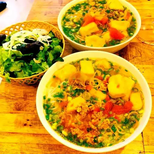 Hình ảnh Bún riêu tóp mỡ sụn đậu