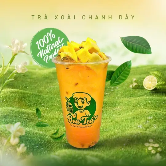 Hình ảnh Trà Xoài Chanh Dây