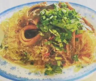 Hình ảnh Miến lươn xào em bé