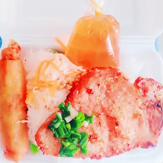 Hình ảnh ComBo No Nê : 1_Bún Thịt Nướng Chả Giò +1 Ép Ổi Khổng Lồ 